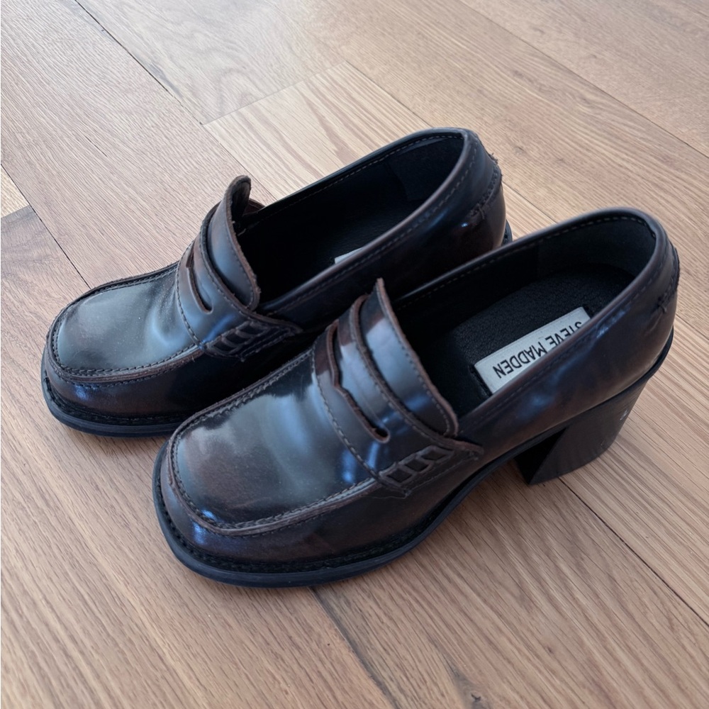 Steve Madden Platform Loafers